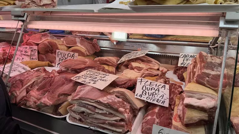 Carne de porc in Piata Obor_ (11)