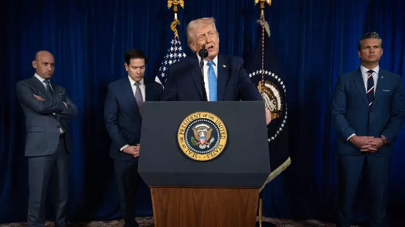 Donald Trump, Marco Rubio, Hegseth