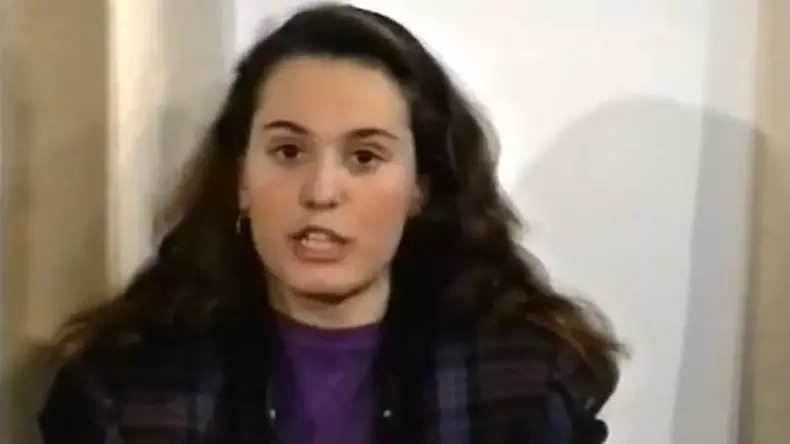 Andreea Esca în tinerețe (2)
