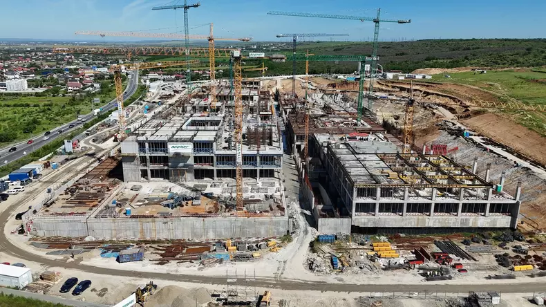 Lucrări la Spitalul Regional de Urgență Craiova