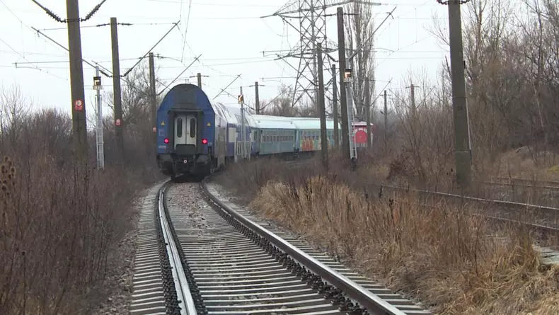 blocați în tren de Ziua Îndrăgostiților, în județul Gorj (3)