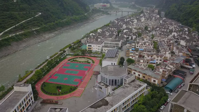 Yingxiu Town rises from earthquake ruins after ten years