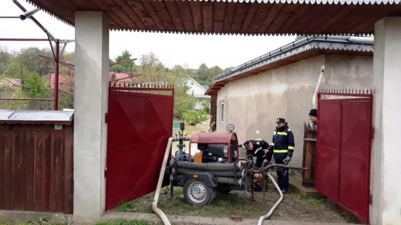 Centrul de Arest Preventiv al IPJ a fost inundat.