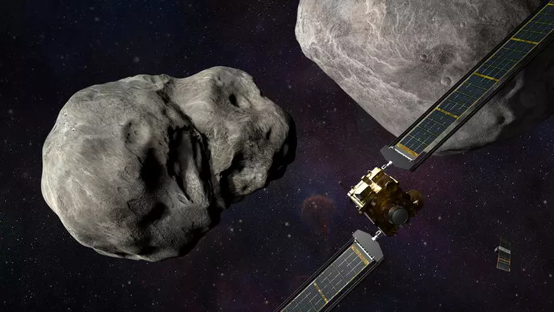Double Asteroid Redirection Test mission scheduled to launch aboard a SpaceX Falcon 9 rocket
