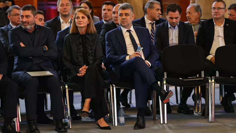 Marcel Ciolacu și-a lansat programul  politic. Foto Vlad Chirea