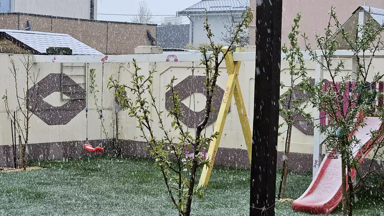 Ninsoarea Bucuresti, 6 aprilie - Foto Ana Tet, Libertatea