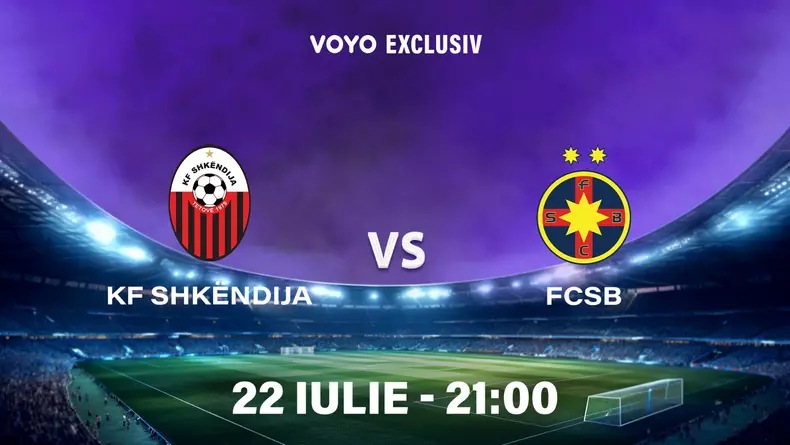 Shkendija vs. FCSB - VOYO