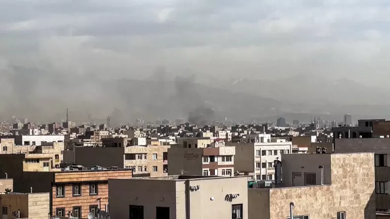 Imagine de la bombardarea Teheranului de către Israel și SUA. Foto: Imago Images