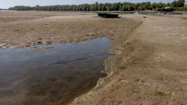 dunarea secata
