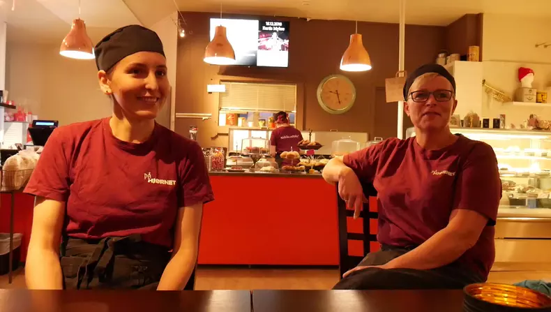 Roxana Albeanu si sefa ei, Hanne Hogstad