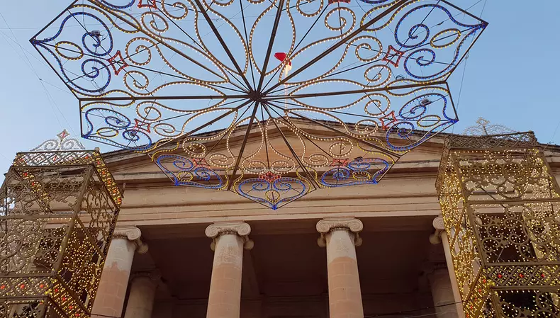 Malta, la Valletta cu decorațiuni de iarnă