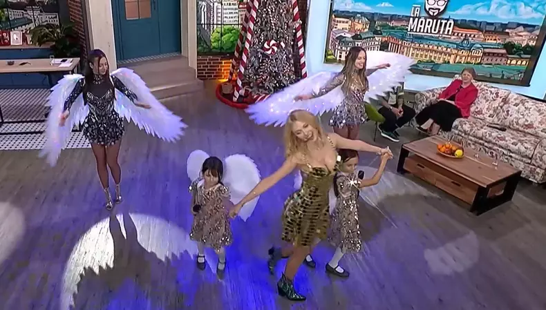 andreea balan si mama la maruta