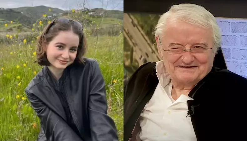 Irinel Columbeanu si fiica Irina (1)