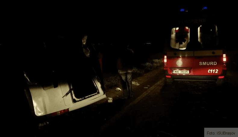 accident în județul Brașov, pe DN13 (3)