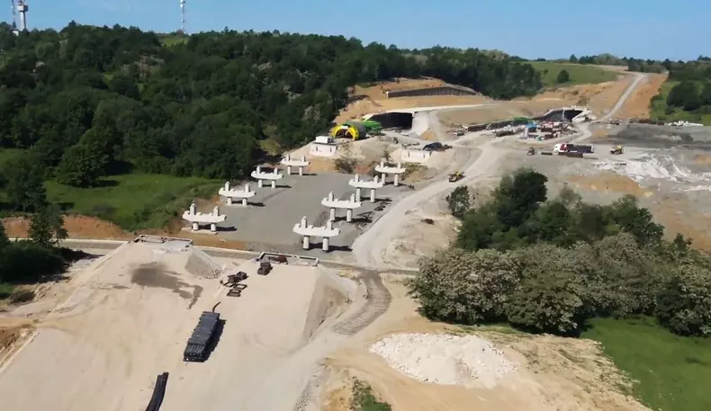 Santierul sectiunii Margina-Holdea a autostrazii Lugoj-Deva Foto - DRDP Timisoara (10)