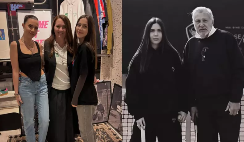 Ilie Năstase și Amalia, fosta soție, față în față la evenimentul fetei lor Alessia