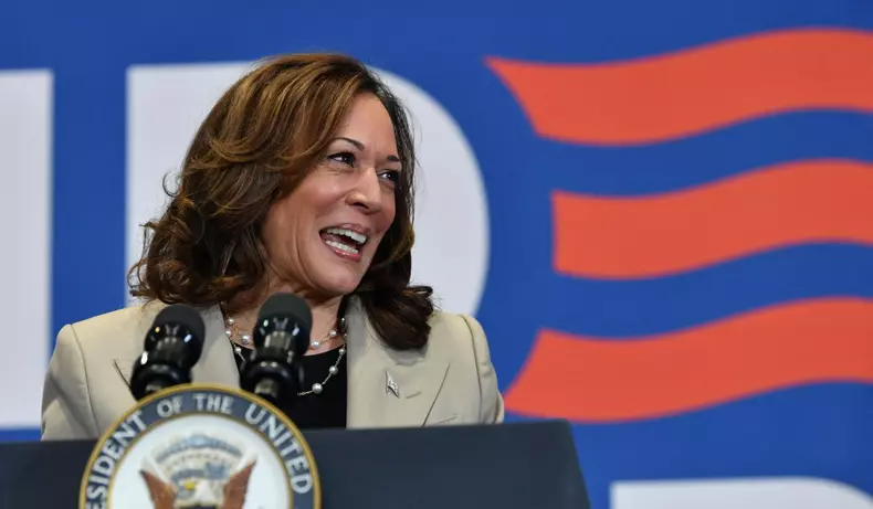 U.S. Vice President Kamala Harris holds campaign in North Carolina
