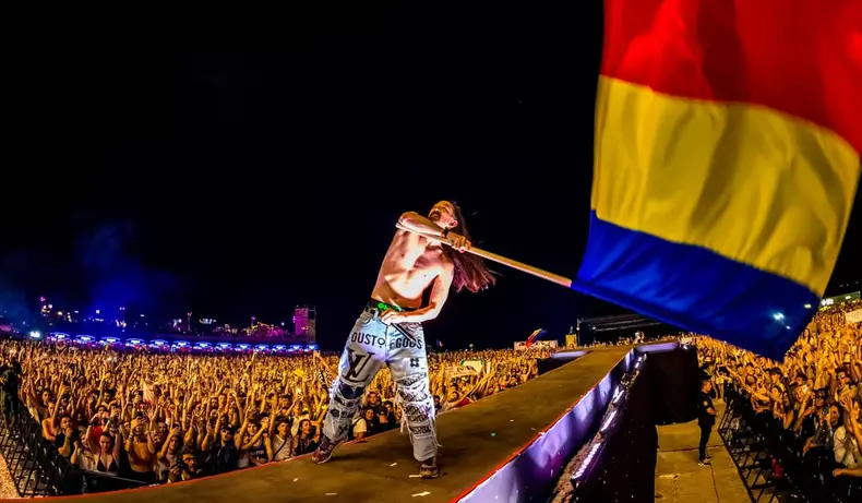 steve aoki concert romania (2)