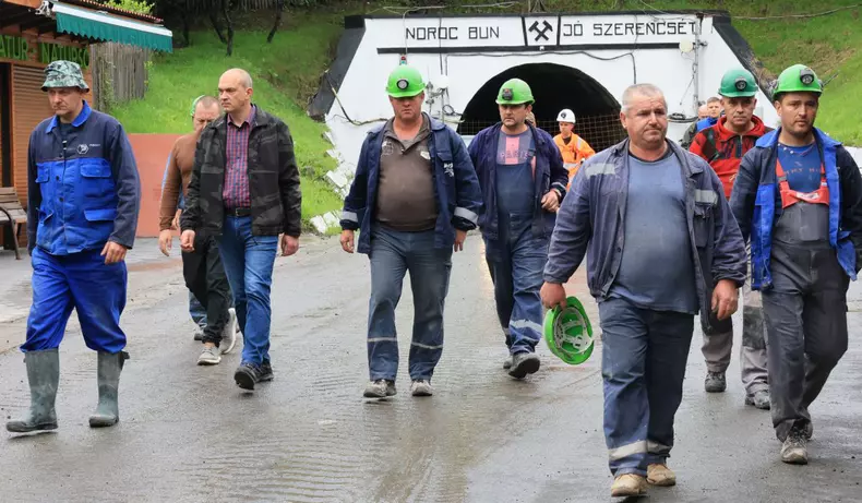 Protest la Praid, Harghita