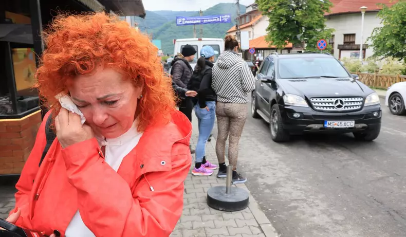 Protest la Praid, Harghita