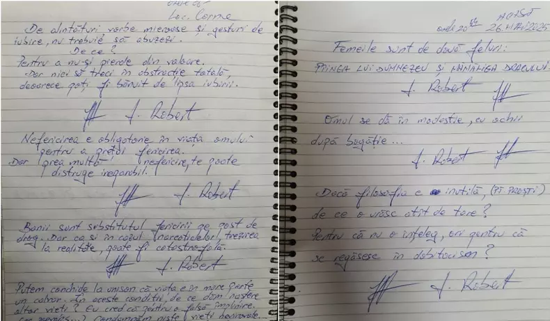 Mesaje Facebook Robert Lupu, alis Robert Wolf , ucigașul Teodorei Marcu (4)