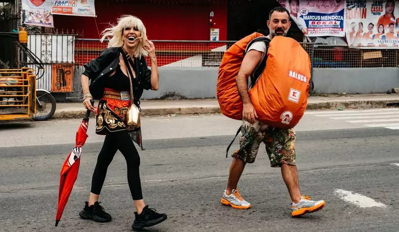 Raluca Bădulescu și Florin Stamin la Asia Express 2025