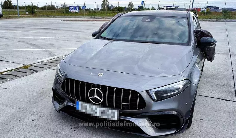 mercedes-confiscat-politia-de-frontiera-arad-26-septembrie