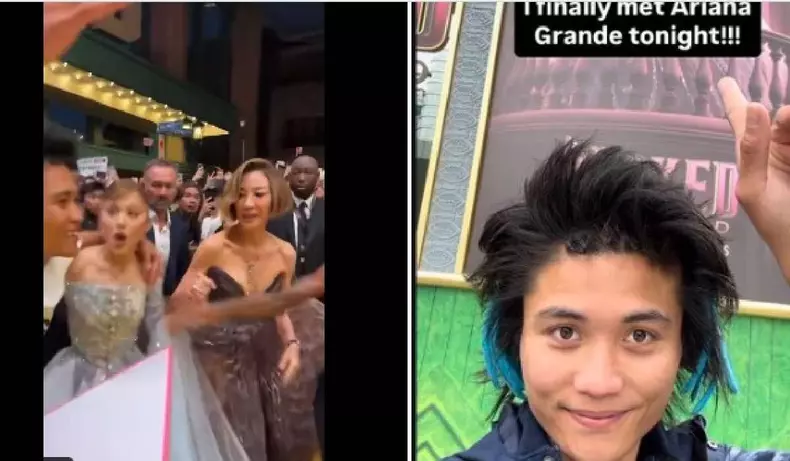Ariana Grande agresata de un barbat