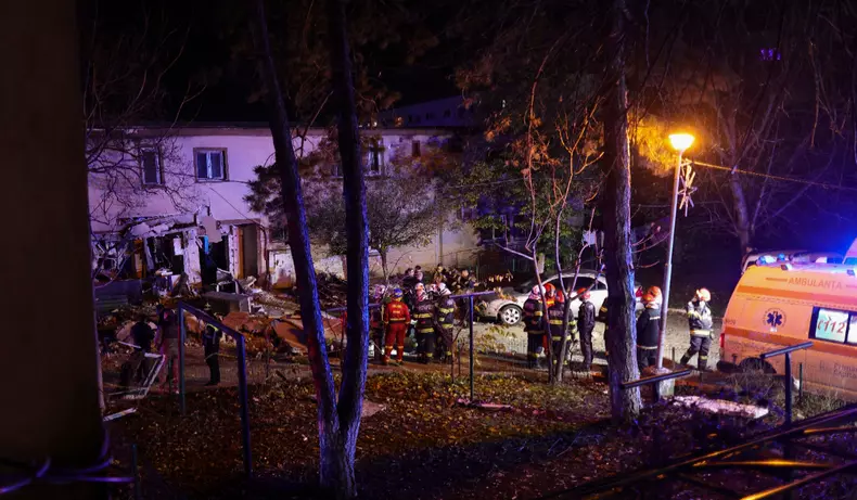 buftea pompieri explozie
