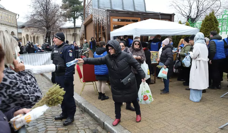 slujba de Bobotează de la Catedrala Patriarhală din București (1)