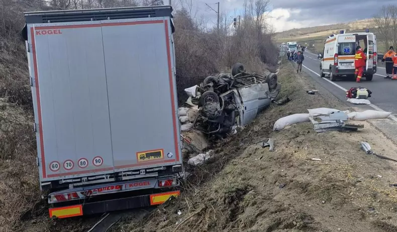 accident rutier dn 6