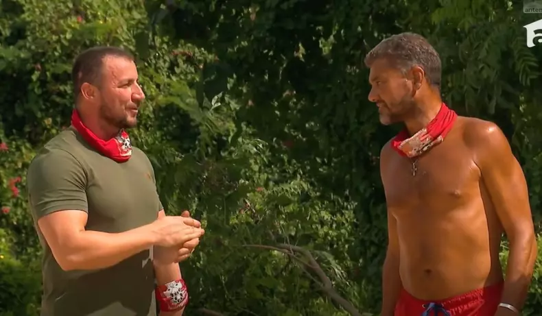 Marian Godină și Cristi Boureanu la Survivor