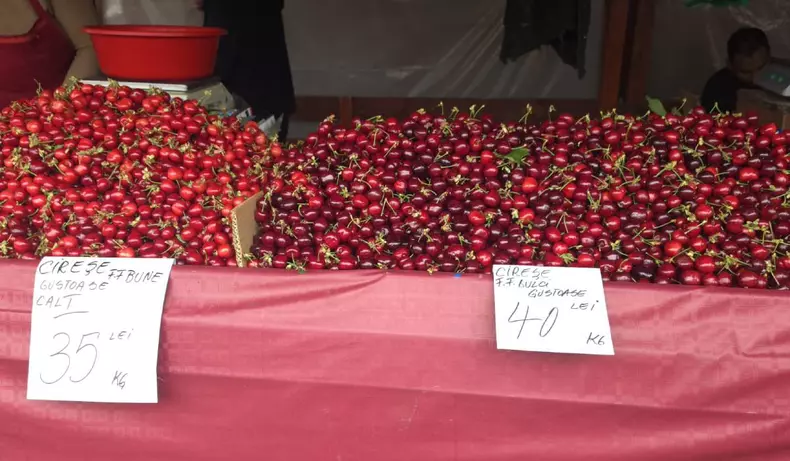 Cireșe Piața Obor 9 mai (2)