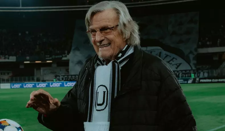 Florin Piersic pe stadionul Cluj Arena