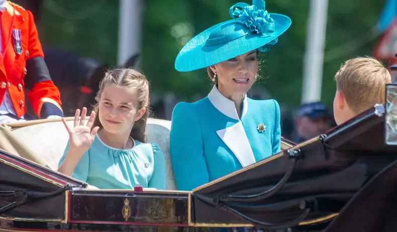 Prințesa Charlotte și Kate Middleton