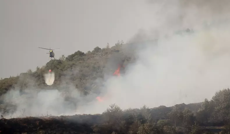 incendiu spania