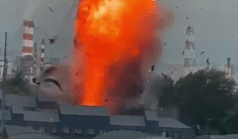 Ucraina a lansat joi cel mai mare atac cu drone asupra Moscovei din ultimii ani. Foto Captură video (5)