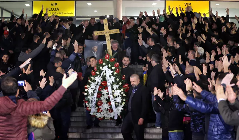 Tribute to former national soccer team player of Romania, Daniel Prodan, who died by heart attack at the age of 44