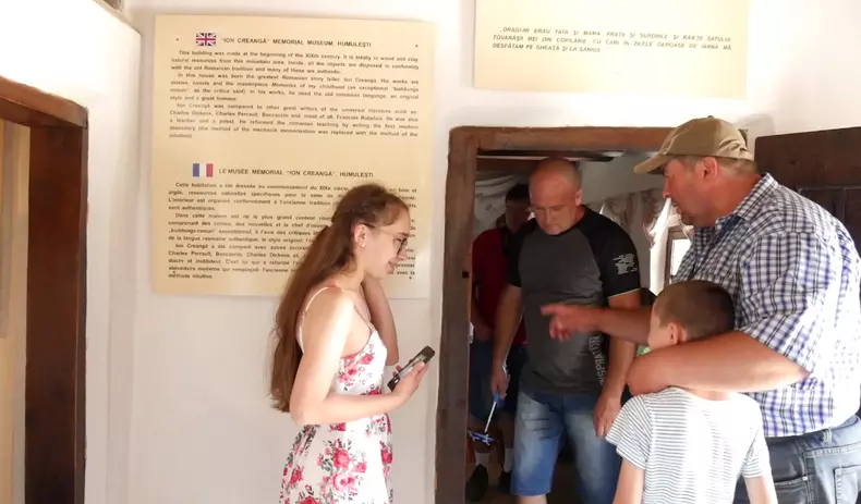 Casa lui Ion Creangă din Humulești