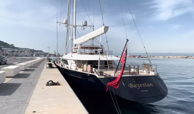 Bayesian Superyacht, Mike Lynch, British Tech Tycoon missing after Yacht sinks off Sicily, Italy - 19 Aug 2024