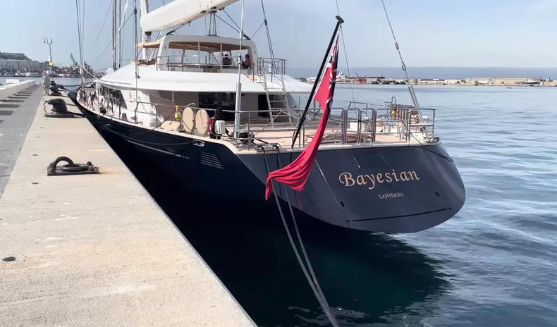 Bayesian Superyacht, Mike Lynch, British Tech Tycoon missing after Yacht sinks off Sicily, Italy - 19 Aug 2024