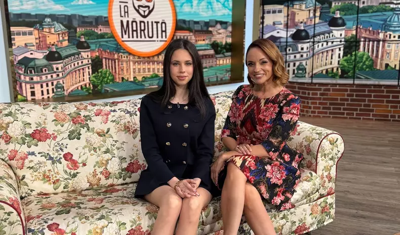 Andreea marin si Violeta la Maruta