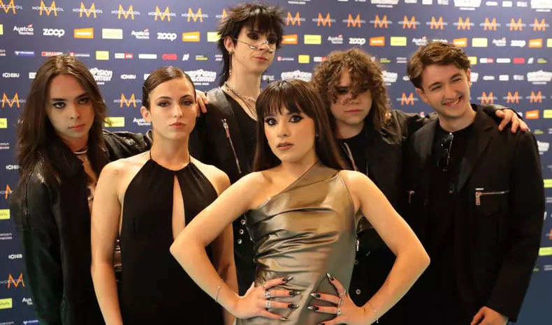 Eurovision Song Contest 2026, 'Turquoise Carpet Event', Vienna, Austria - 10 May 2026