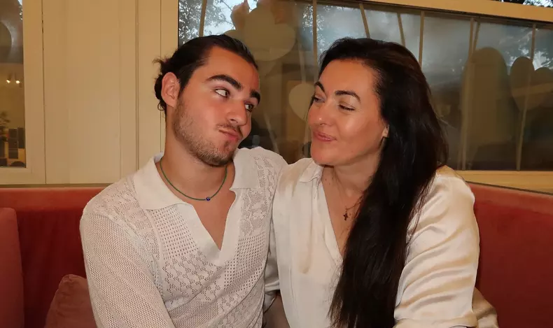 Radu Ștefan Bănică și mama lui