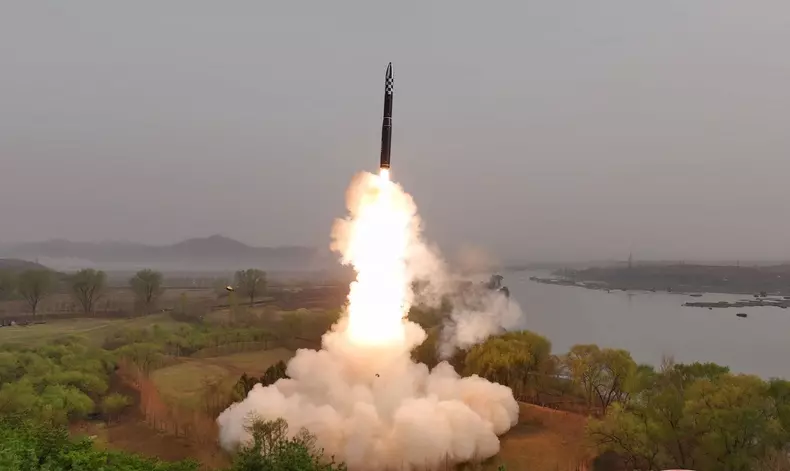 North Korea fires nuclear-capable missile