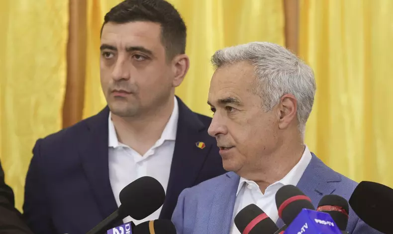 george-simion-mers-vot-calin-georgescu-alegeri-prezidentiale-tur-2-18-mai-2025