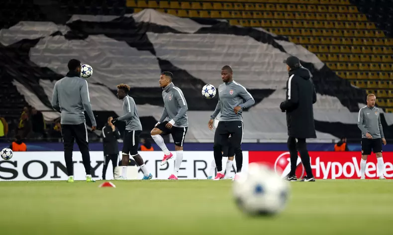 AS Monaco training