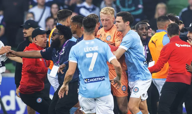 Soccer - Melbourne City vs Melbourne Victory