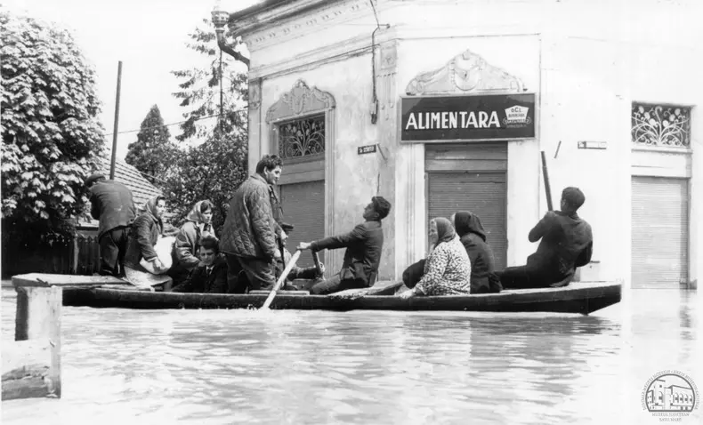 inundatii satu mare 1970