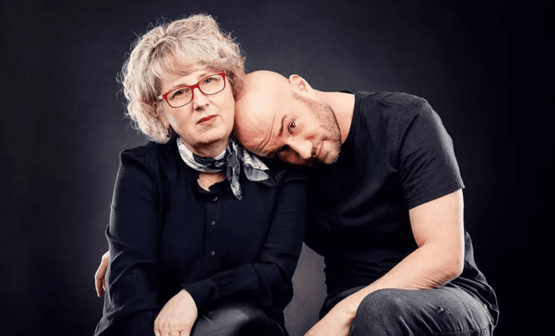 Mihai Bendeac și mama lui